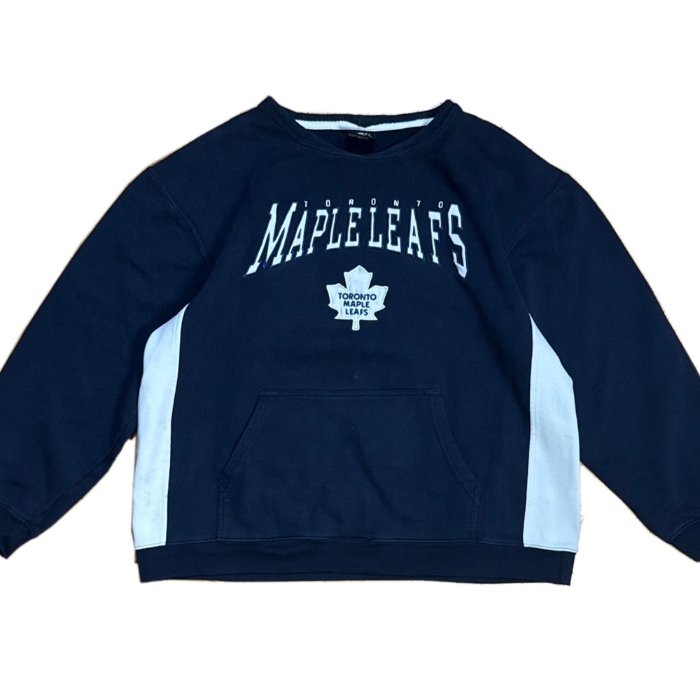 Toronto Maple Leafs Navy Crewneck Sweater
